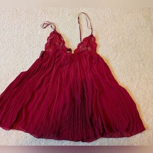 Victoria's Secret Baby Doll Red M